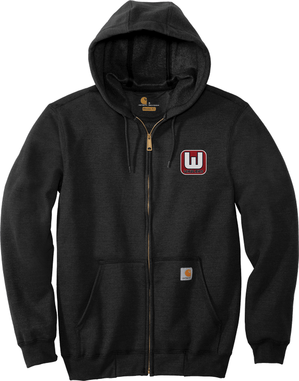 CT Whalers Tier 1 Carhartt Midweight Hooded Zip-Front Sweatshirt