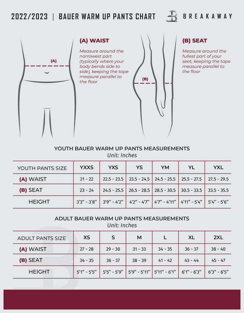 Youth Bauer S24 Lightweight Pants (Biggby Coffee AAA Tier 1)