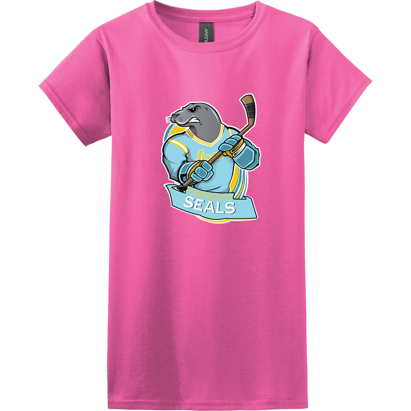 Atlantic City Seals Softstyle Ladies T-Shirt