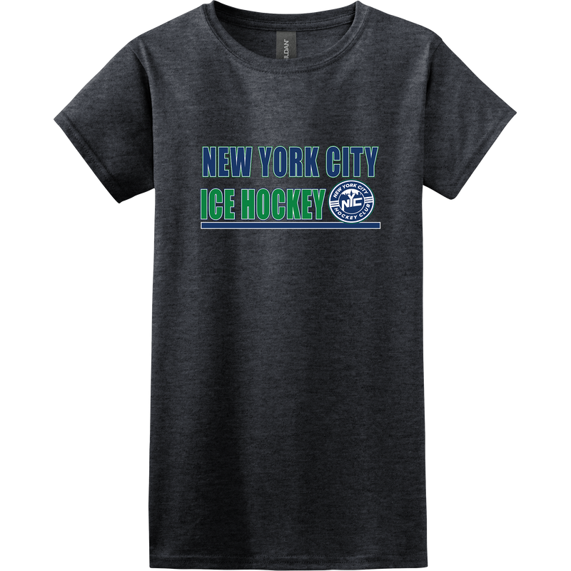 NYC Hockey Club Softstyle Ladies T-Shirt