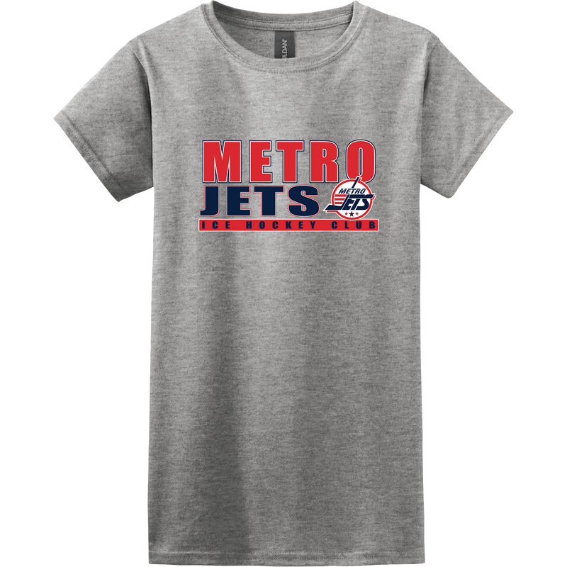 Metro Jets Softstyle Ladies T-Shirt