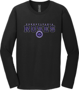 PA Roses Softstyle Long Sleeve T-Shirt