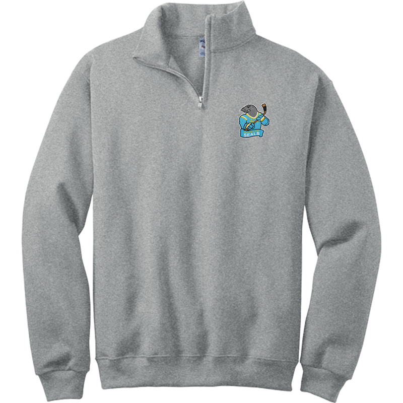 Atlantic City Seals NuBlend 1/4-Zip Cadet Collar Sweatshirt
