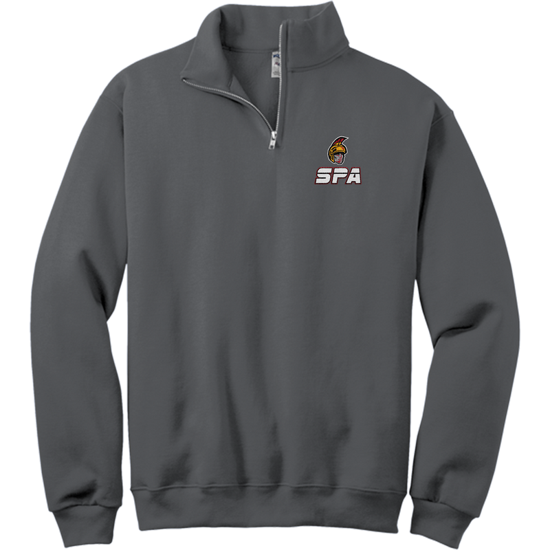 Seacoast Spartans NuBlend 1/4-Zip Cadet Collar Sweatshirt