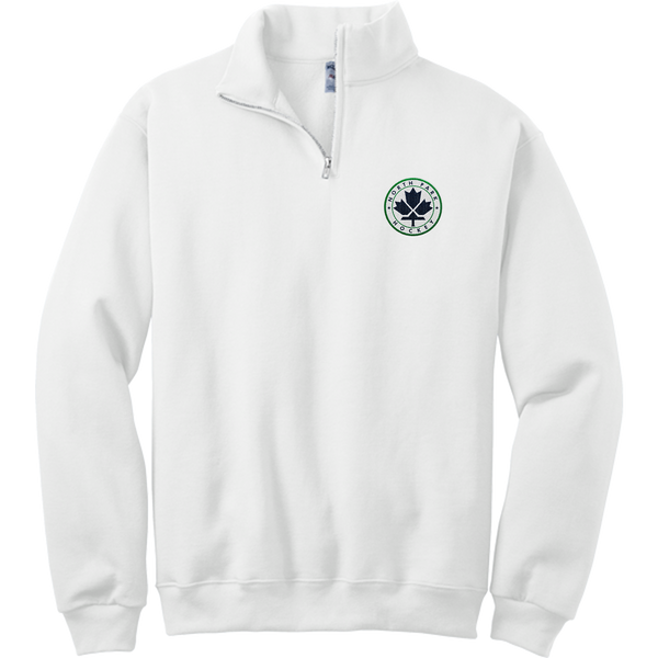North Park Hockey NuBlend 1/4-Zip Cadet Collar Sweatshirt