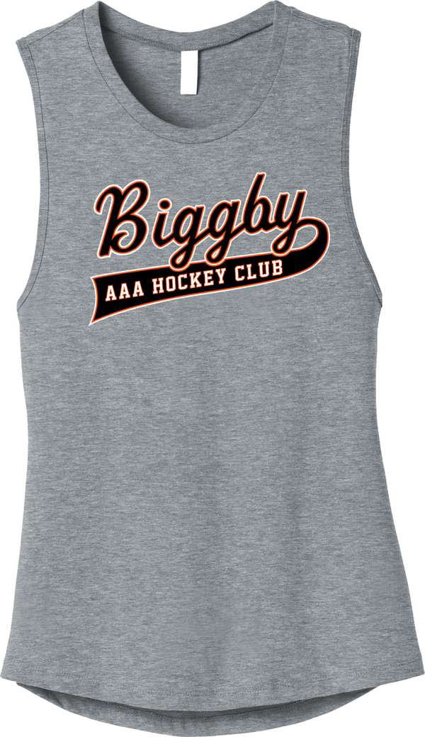 Biggby Coffee AAA Womens Jersey Muscle Tank