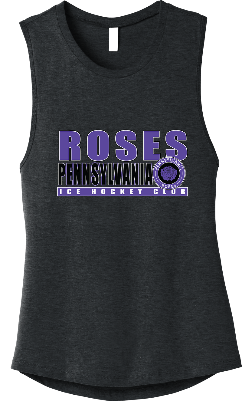 PA Roses Womens Jersey Muscle Tank