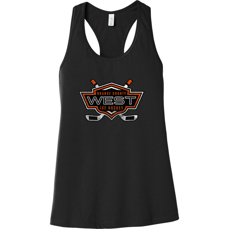 Orange County West Womens Jersey Racerback Tank