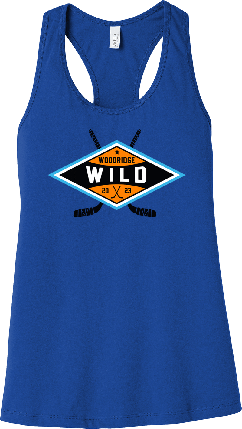 Woodridge Wild Womens Jersey Racerback Tank