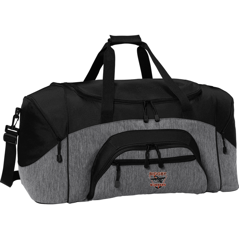 Biggby Bombers Standard Colorblock Sport Duffel