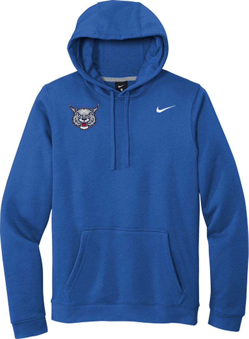 CT Bobcats Nike Club Fleece Pullover Hoodie