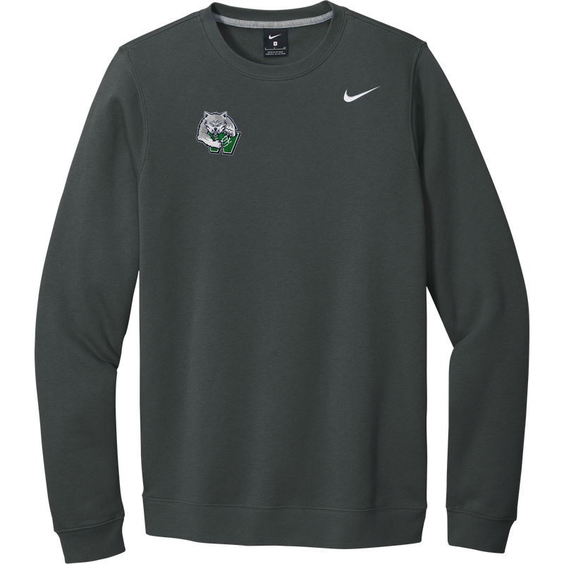 Woodbridge Wolfpack Nike Club Fleece Crew