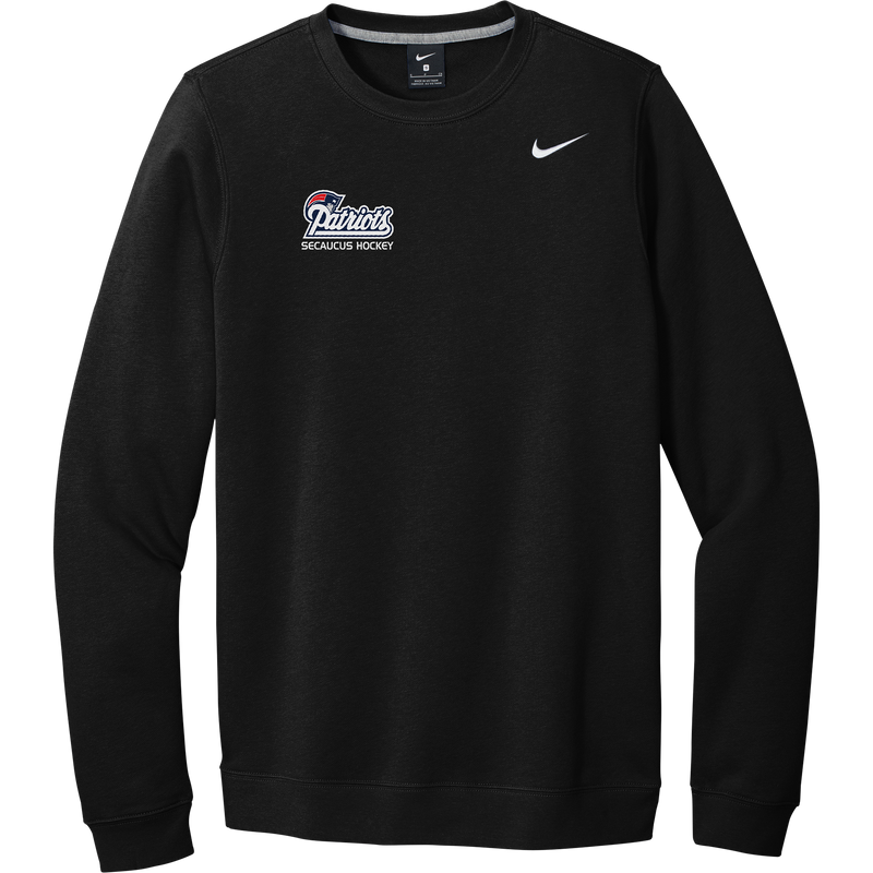 Secaucus Patriots Nike Club Fleece Crew