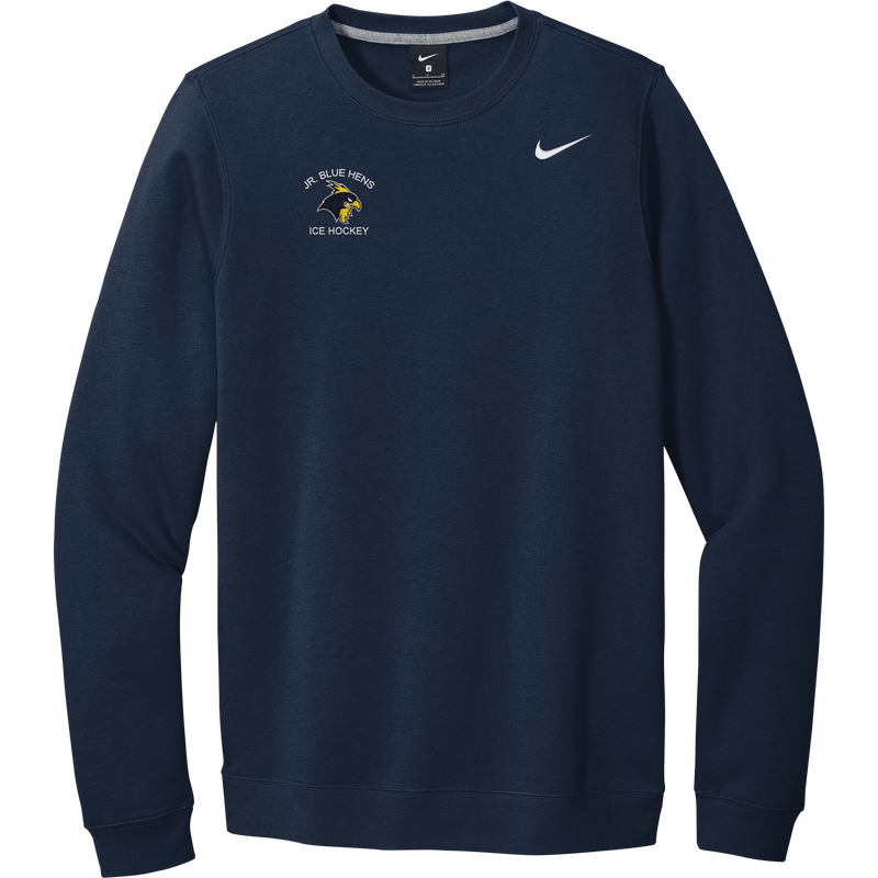 Delaware Jr. Blue Hens Nike Club Fleece Crew
