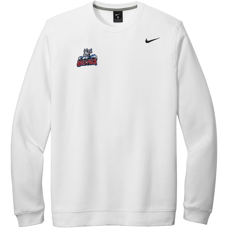 Hartford Jr. Wolfpack Nike Club Fleece Crew