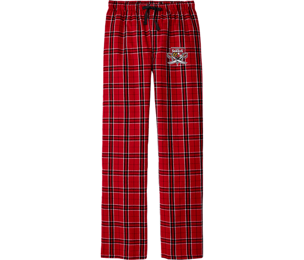 SOMD Lady Sabres Flannel Plaid Pant