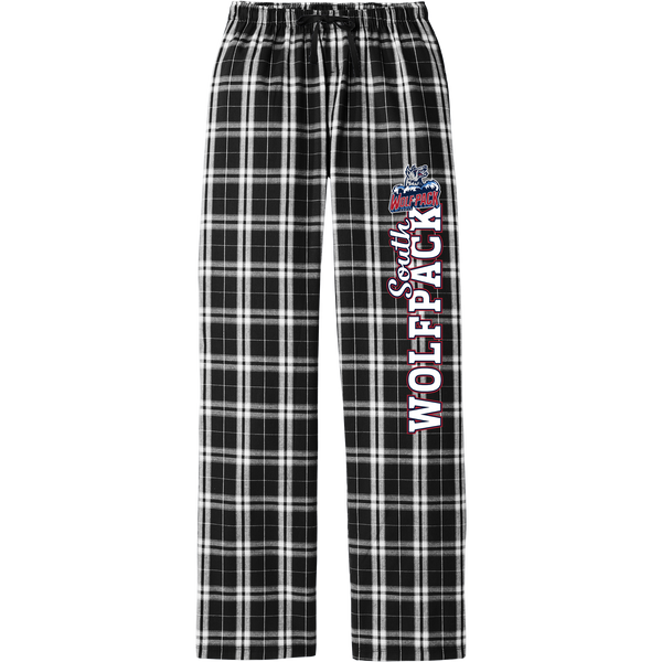 CT Wolfpack South Women's Flannel Plaid Pant