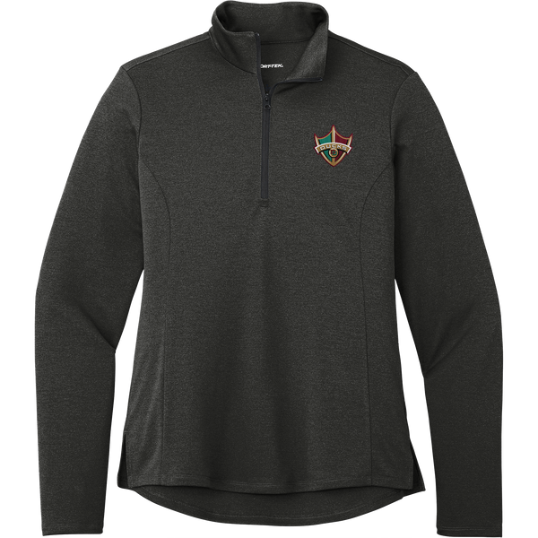 Delaware Ducks Ladies Endeavor 1/2-Zip Pullover