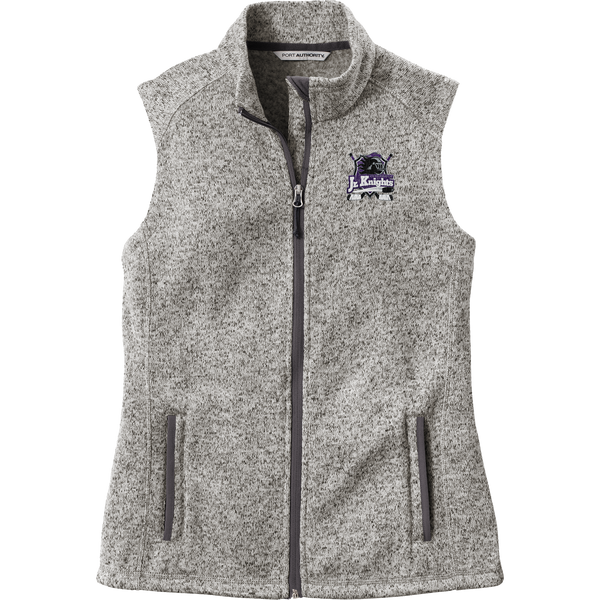 Old Bridge Jr. Knights Ladies Sweater Fleece Vest