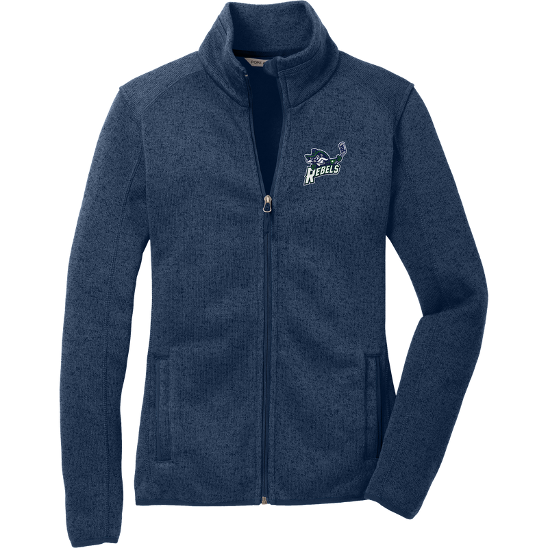 Kensington Valley Rebels Ladies Sweater Fleece Jacket