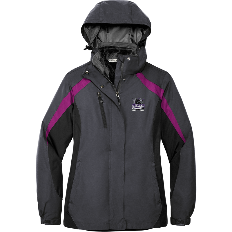 Old Bridge Jr. Knights Ladies Colorblock 3-in-1 Jacket