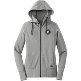 Upland Disc Golf New Era Ladies Tri-Blend Fleece Full-Zip Hoodie