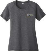 Royals Hockey Club Ladies PosiCharge Tri-Blend Wicking Scoop Neck Raglan Tee