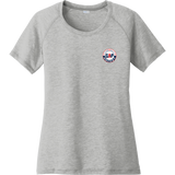 GAP Hockey Ladies PosiCharge Tri-Blend Wicking Scoop Neck Raglan Tee