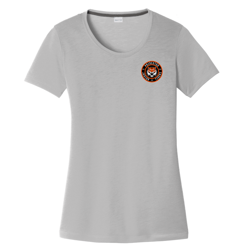 Princeton Jr. Tigers Ladies PosiCharge Competitor Cotton Touch Scoop Neck Tee