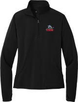 NJ Titans Ladies Sport-Wick Stretch 1/4-Zip Pullover