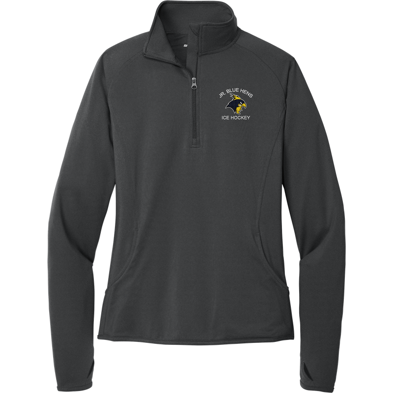 Delaware Jr. Blue Hens Ladies Sport-Wick Stretch 1/4-Zip Pullover