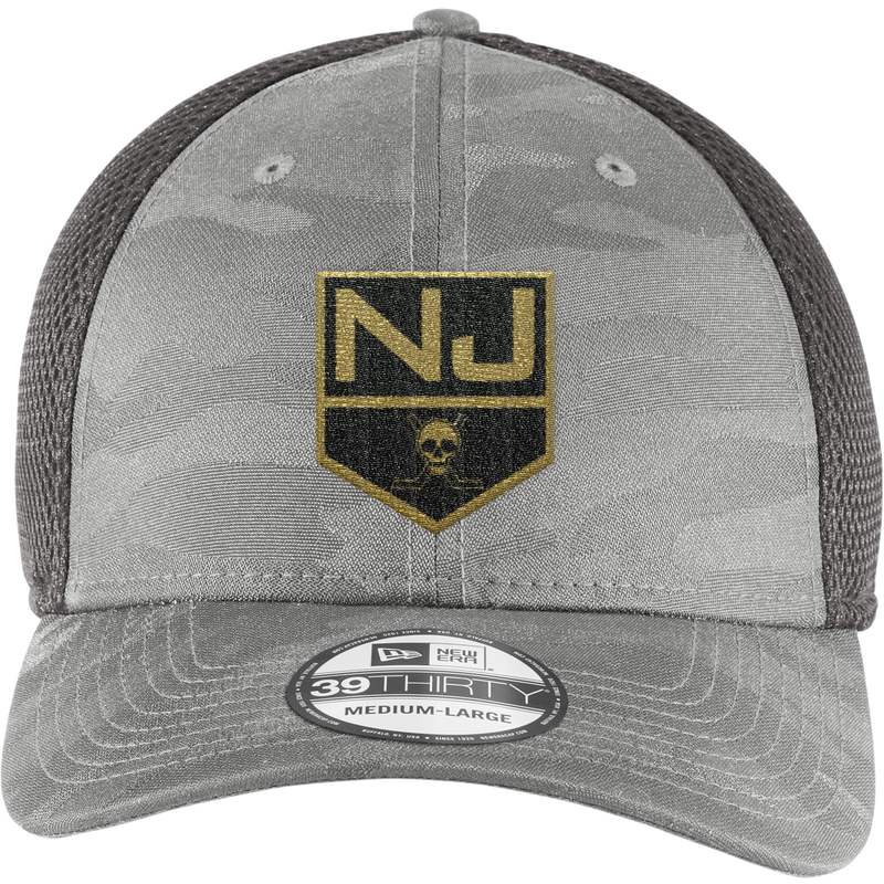 NJ Raiders New Era Tonal Camo Stretch Tech Mesh Cap