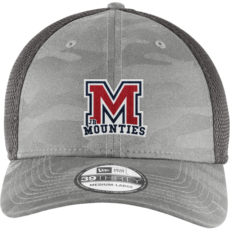 Jr. Mounties New Era Tonal Camo Stretch Tech Mesh Cap
