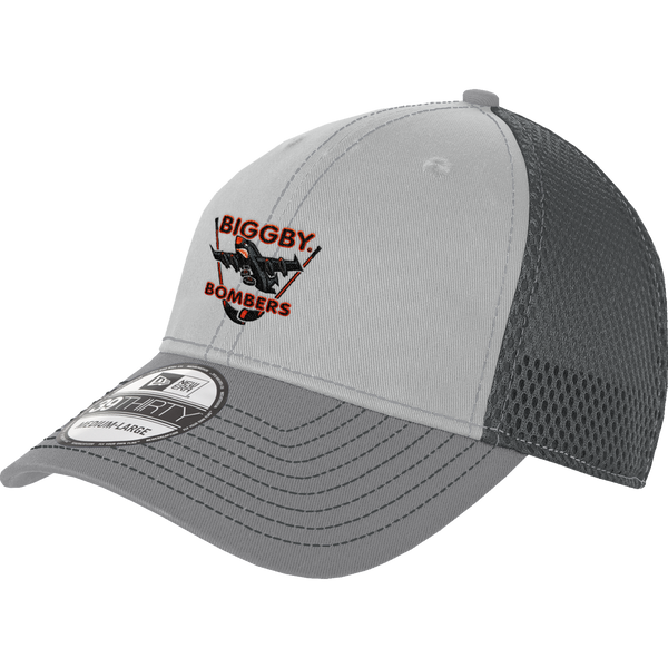 Biggby Bombers New Era Stretch Mesh Contrast Stitch Cap