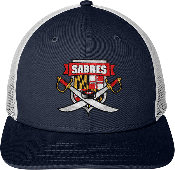 SOMD Sabres New Era Snapback Low Profile Trucker Cap