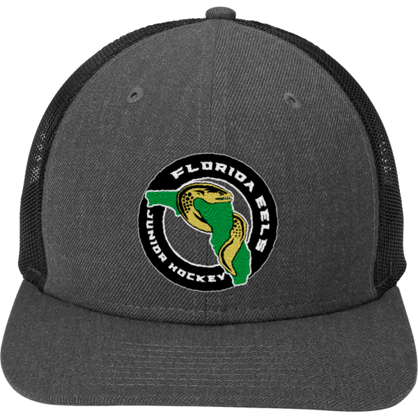 Florida Eels New Era Snapback Low Profile Trucker Cap