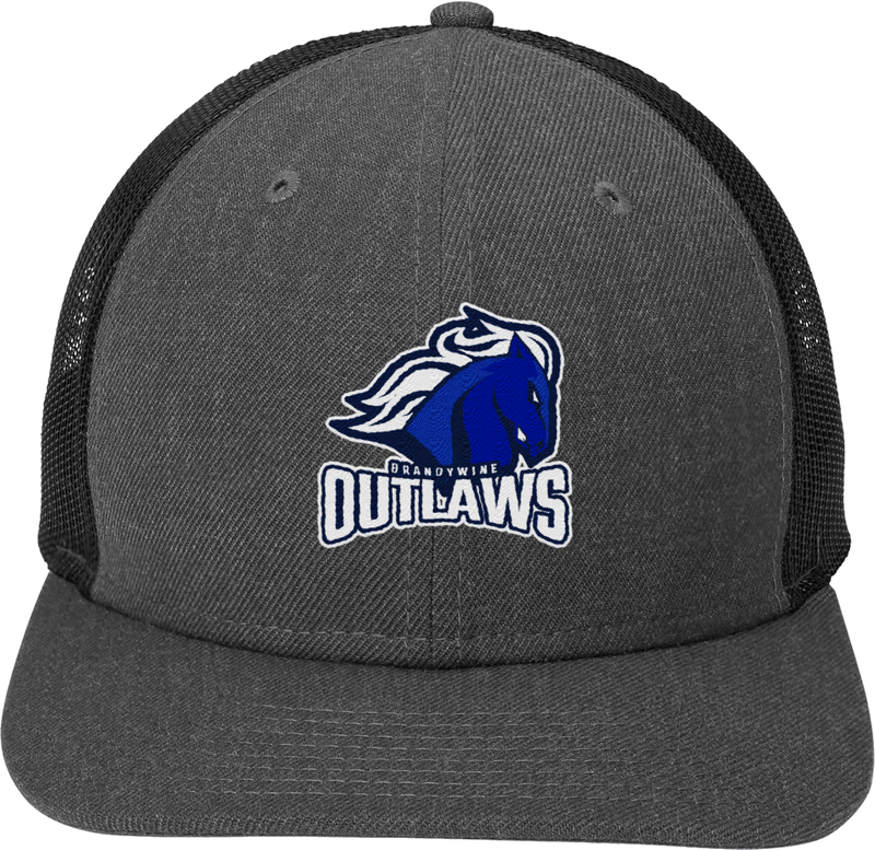 Brandywine Outlaws New Era Snapback Low Profile Trucker Cap