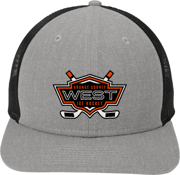 Orange County West New Era Snapback Low Profile Trucker Cap