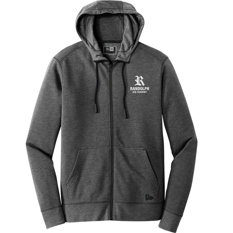 Randolph Hockey New Era Tri-Blend Fleece Full-Zip Hoodie