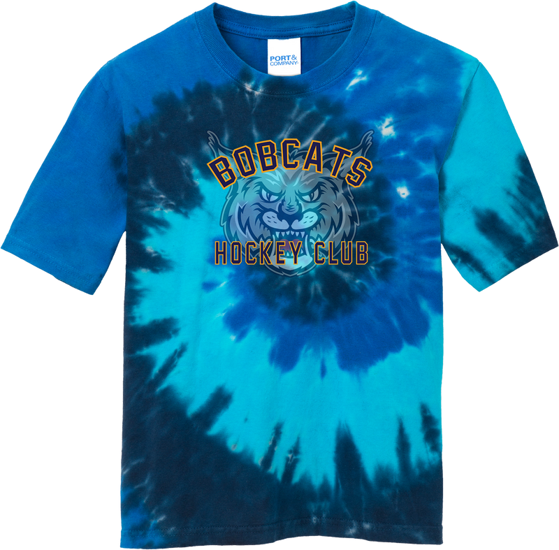 CT Bobcats Youth Tie-Dye Tee