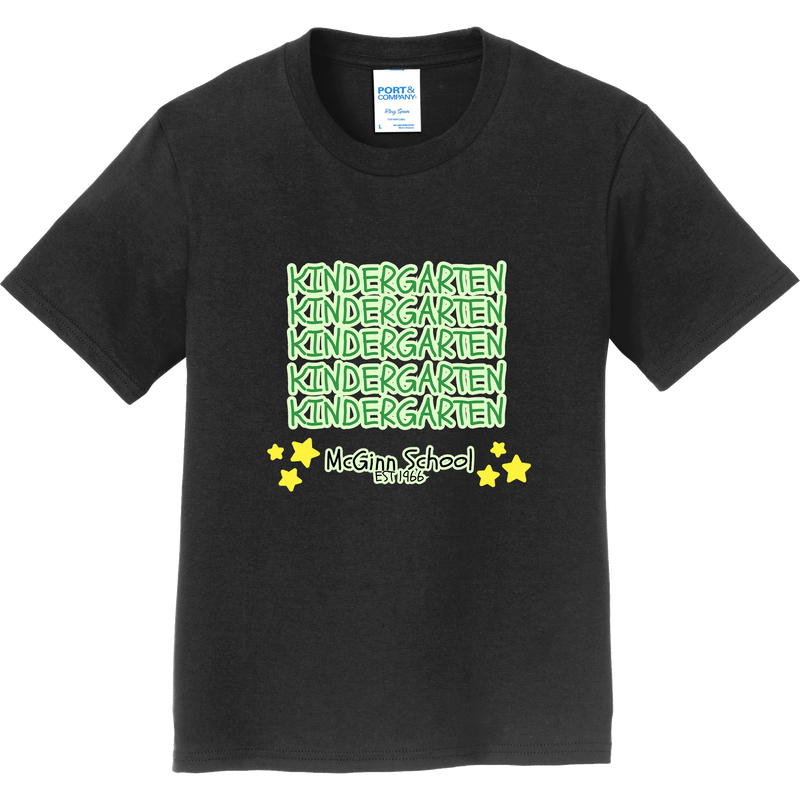 McGinn Elementary Youth 'Kindergarten' Fan Favorite Tee