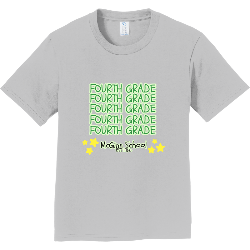 McGinn Elementary Youth '4th Grade' Fan Favorite Tee