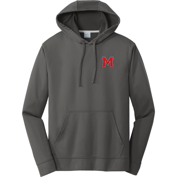 Mount St. Charles Performance Fleece Pullover Hooded Sweatshirt
