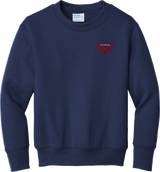 York Devils Youth Core Fleece Crewneck Sweatshirt