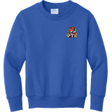 Princeton Tiger Lilies Youth Core Fleece Crewneck Sweatshirt