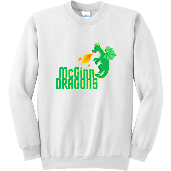 McGinn Elementary 'Dragon' Essential Fleece Crewneck Sweatshirt