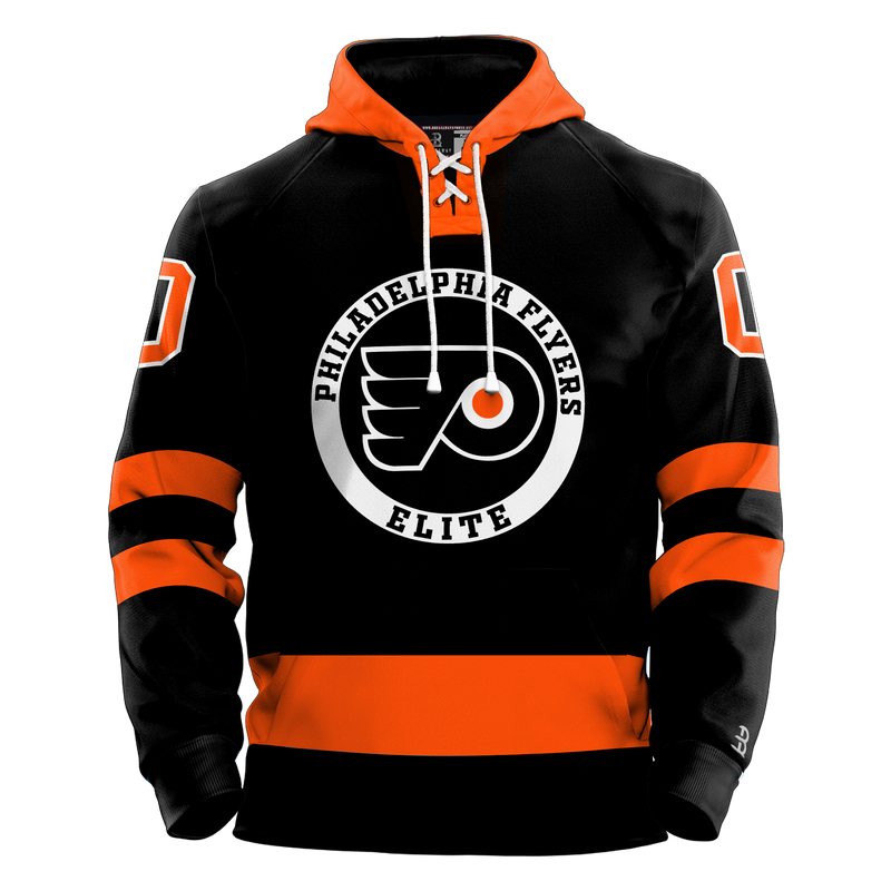 Philadelphia Flyers Elite Youth Sublimated Retro Hoodie