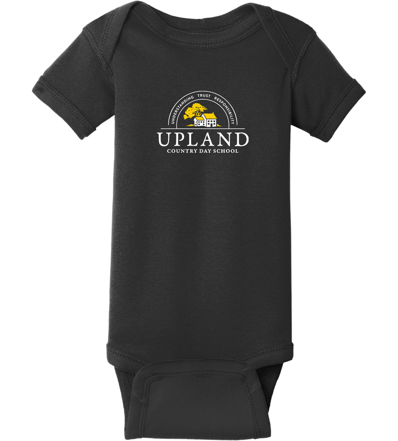 Upland Country Day School Infant Short Sleeve Baby Rib Bodysuit