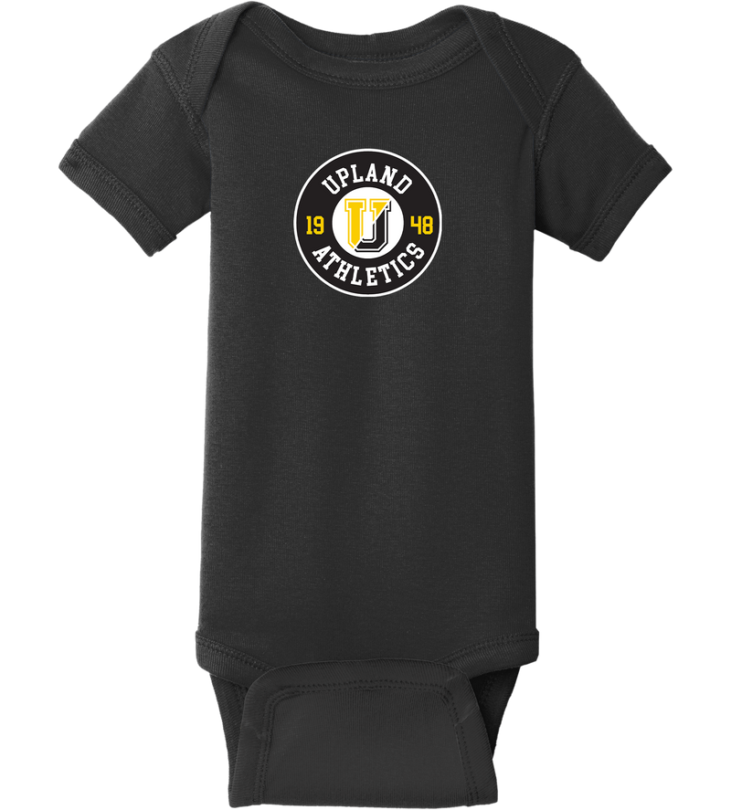 Upland Athletics Infant Short Sleeve Baby Rib Bodysuit