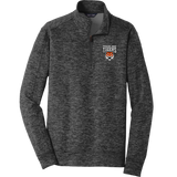 Princeton Jr. Tigers PosiCharge Electric Heather Fleece 1/4-Zip Pullover